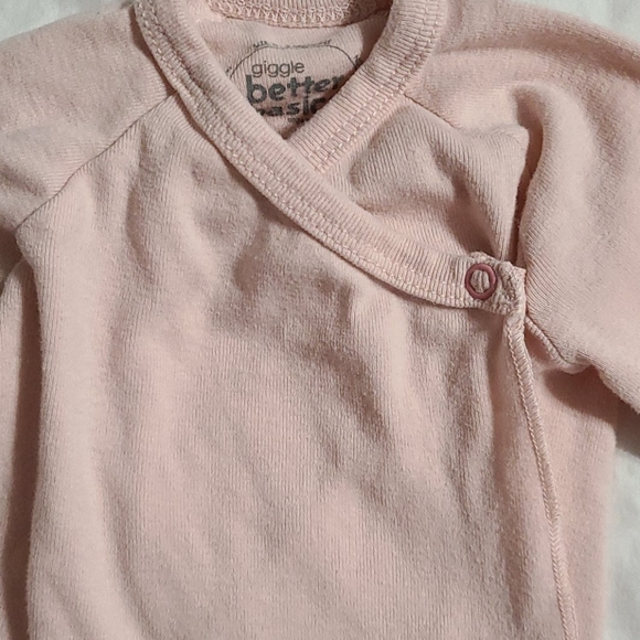 giggle Better Basics Long-Sleeve Tee, 0-3 mos - Picture 2 of 8